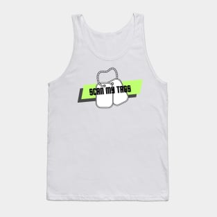 Scan My Dog Tags Tank Top